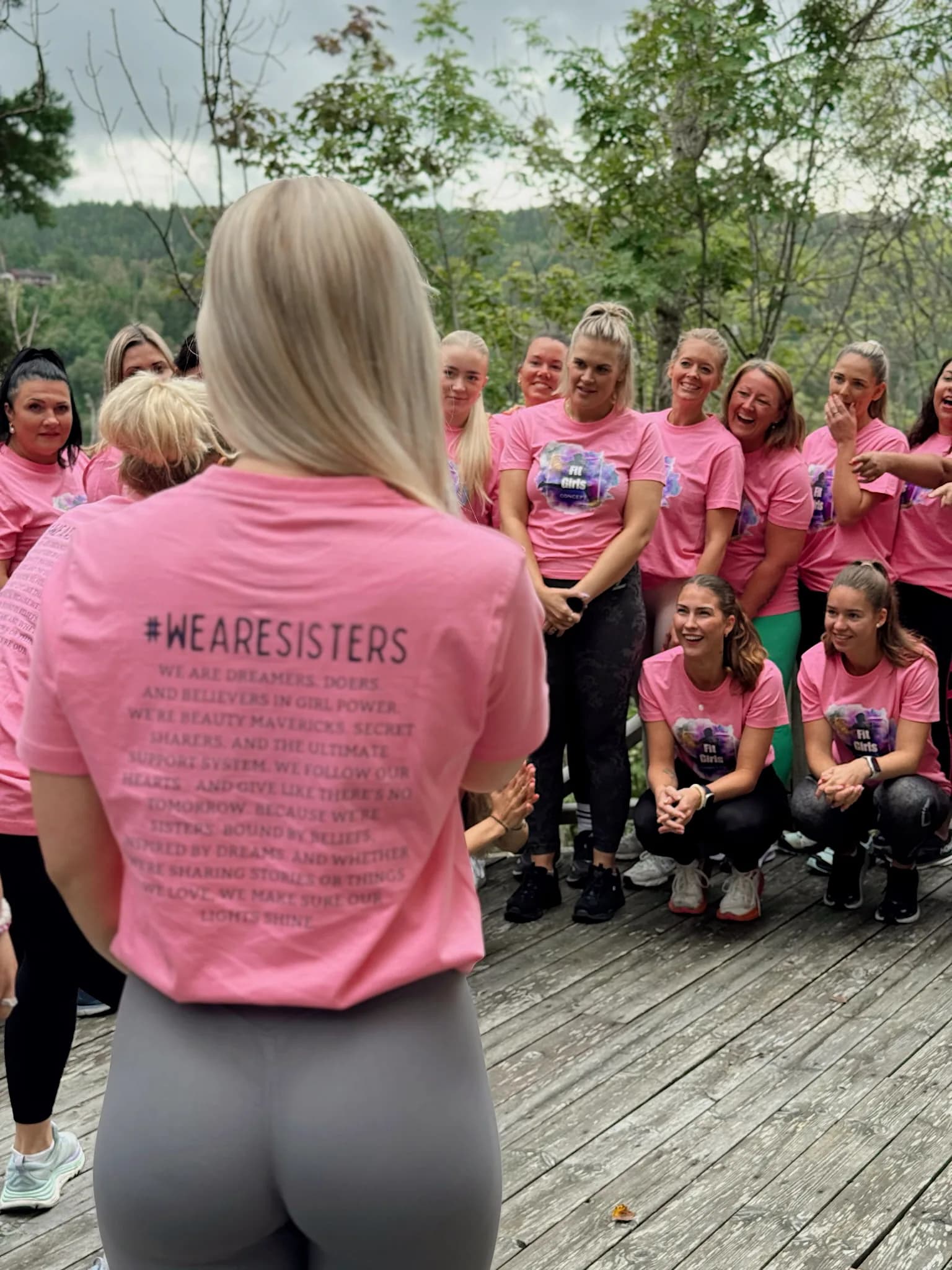 Trening med Fitgirls